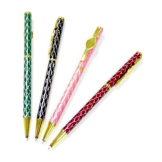 penna in alluminio diamantato
