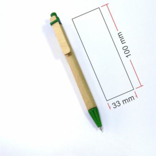 Penna in plastica cartone/legno