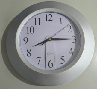 Orologio plastica rettangolare da parete